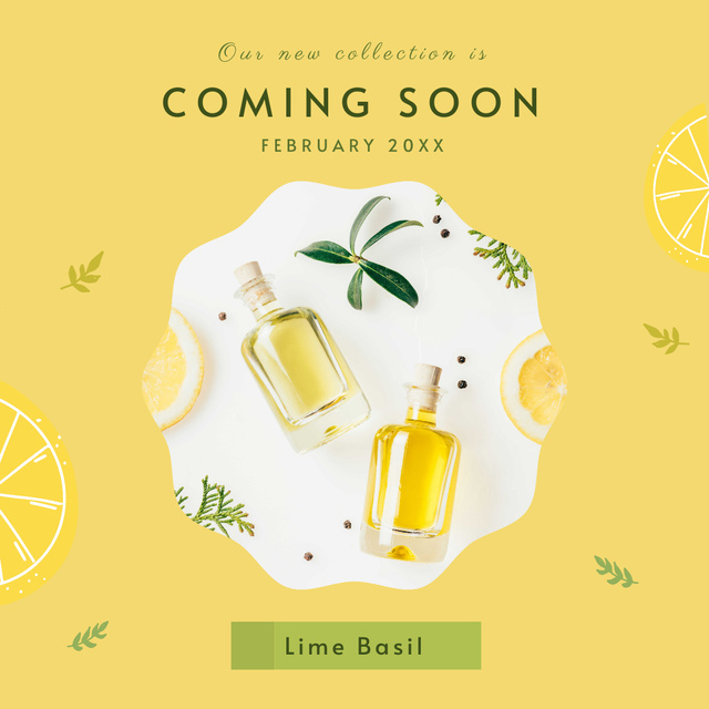 Citrus Massage Oil Ad Instagram – шаблон для дизайна
