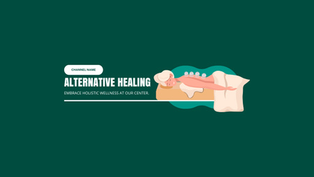 Platilla de diseño Cupping Therapy In Vlog About Alternative Healing Youtube