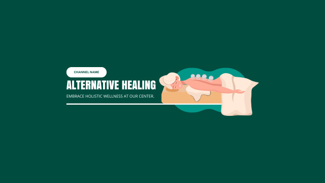 Plantilla de diseño de Cupping Therapy In Vlog About Alternative Healing Youtube 