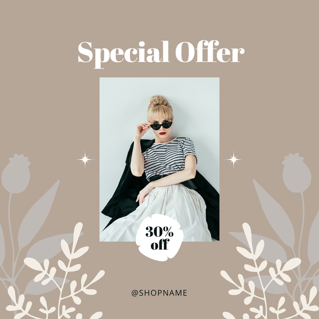 Template di design Collection for Women Instagram AD