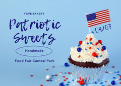 Ad of USA Independence Day Food Fair