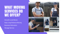 Trustworthy Moving Service With List Of Offerings