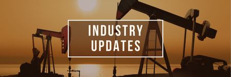 Platilla de diseño Updates In Extractive Industry In Sunrise Twitter