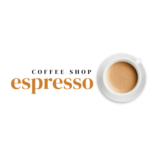 Modèle de visuel Cafe Ad with Cup of Coffee - Social media