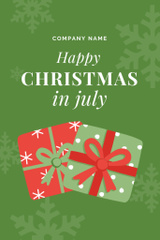 Joyful Announcement of Celebration of Christmas in July Online