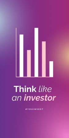Szablon projektu Investor mindset concept Graphic