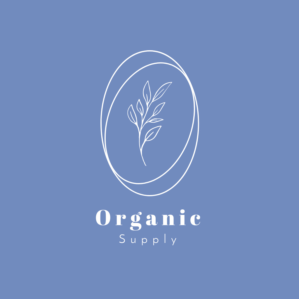Organic supply logo design Logo Design Template