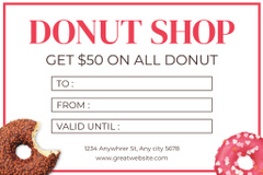 Donuts Shop Special Offer