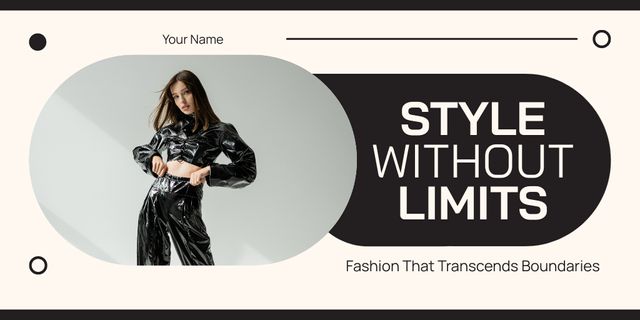 Styling without LImits from Fashion Insider Twitterデザインテンプレート