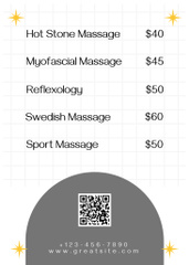 Body Massage Services at Spa
