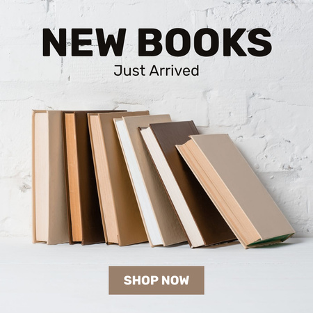 Ontwerpsjabloon van Instagram van Books Sale Announcement