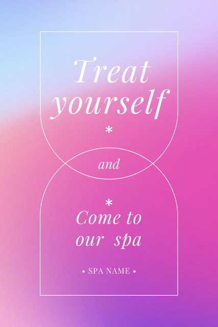 Designvorlage Beautiful Self Care Quotes für Pinterest