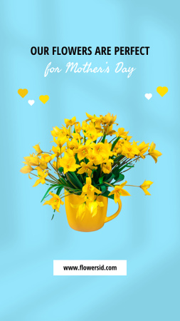 Plantilla de diseño de Mother's Day Holiday Greeting Instagram Story 