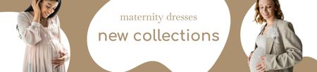 Coleção de vestidos de maternidade Ebay Store Billboard Modelo de Design