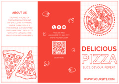 Delicious Pizza Special Offer with Pizzeria Logo