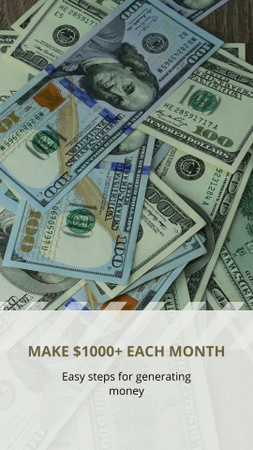 Ontwerpsjabloon van TikTok Video van Helpful Guide About Increasing Income Monthly