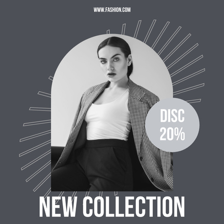 New Woman Collection Ad Instagram Design Template