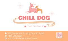 Dog Grooming Appointment Reminder on Orange