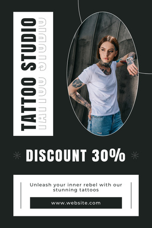 Beautiful Tattoos In Studio Offer With Discount Pinterest Šablona návrhu