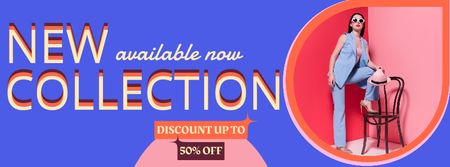 Szablon projektu Special Offer for Sale of Stylish Clothes for Women Facebook cover