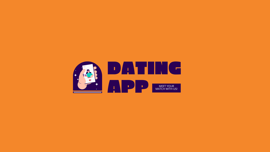 Meet Singles on Our Dynamic App Youtube – шаблон для дизайна