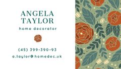 Home Decorator Contacts in Floral Pattern