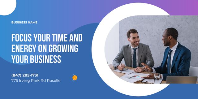 Tips for Growing a Successful Business Image Πρότυπο σχεδίασης