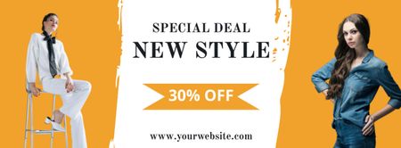 Special Deal New Style Facebook cover Design Template