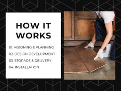 Flooring Installation Services with Minimalistic Interior