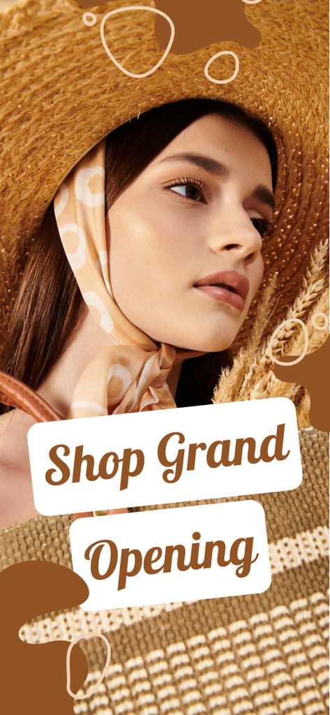 Stunning Garments Shop Grand Opening Snapchat Moment Filter – шаблон для дизайна