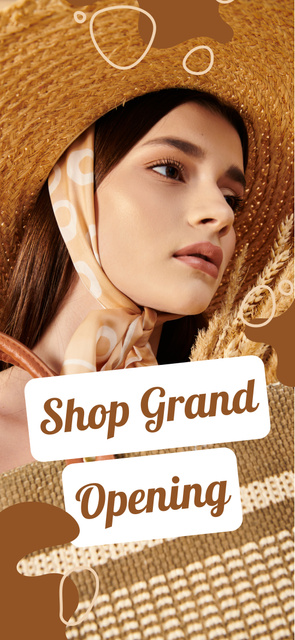Plantilla de diseño de Stunning Garments Shop Grand Opening Snapchat Moment Filter 