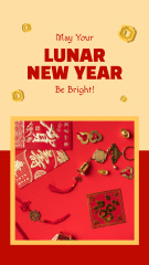 Lovely Lunar New Year Wishes With Traditional Decor