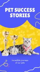 Heartwarming Pet Success Stories Promotion