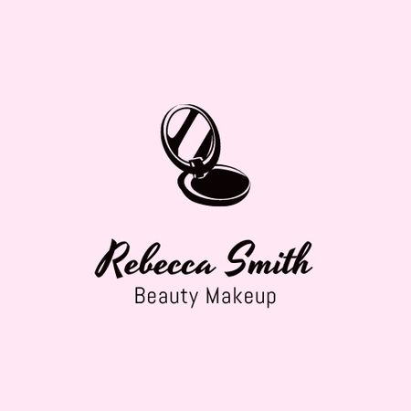 Makeup Services Offer Logo Modelo de Design