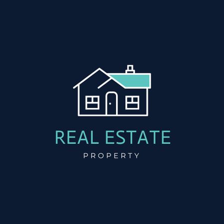 Modèle de visuel Real Estate Services Offer - Logo