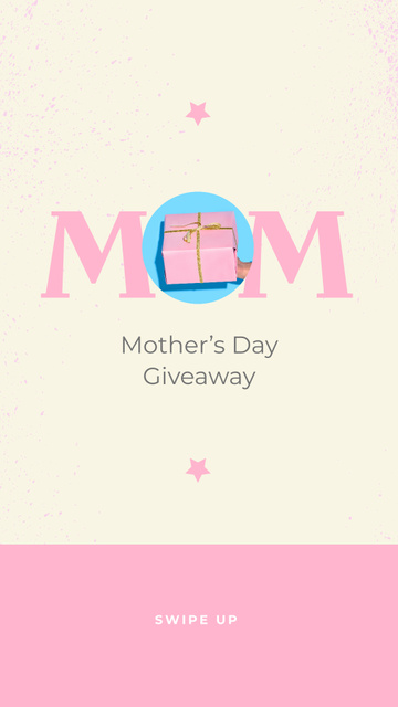 Mother's Day Special Offer with Holiday Gift Instagram Story Tasarım Şablonu