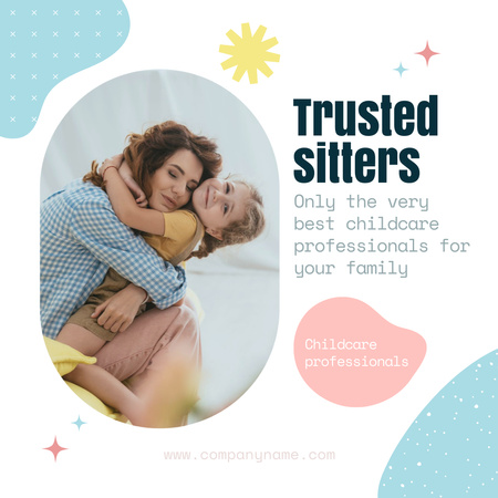 Platilla de diseño Trusted Sitters Services Promotion Instagram