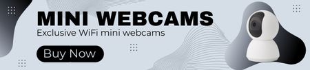 Platilla de diseño Exclusive Purchase Offer Mini Webcams Ebay Store Billboard