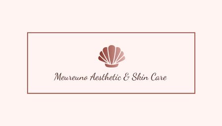Aesthetic Clinic Services Ad Business Card US Πρότυπο σχεδίασης