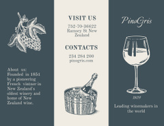 Wine Tasting with Wineglass Illustration