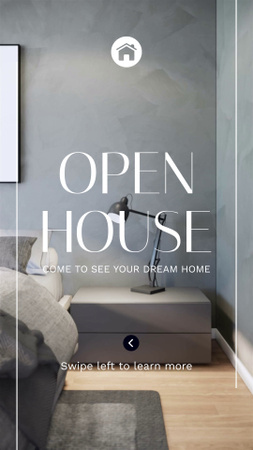 Open House Hours For Property Review Offer TikTok Video Design Template