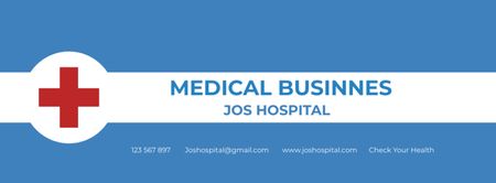 Services Offer of Medical Hospital Facebook cover Design Template