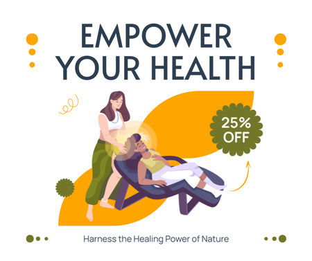 Healing Energy Power Service At Reduced Price Facebook Design Template