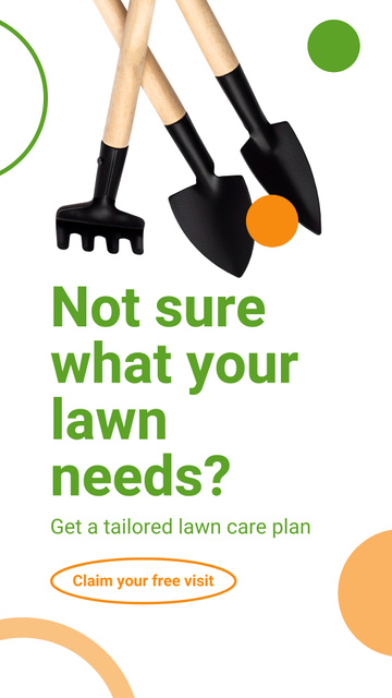 Professional Lawn And Garden Services Offers Instagram Story tervezősablon