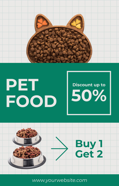 Pet Food Specials IGTV Coverデザインテンプレート