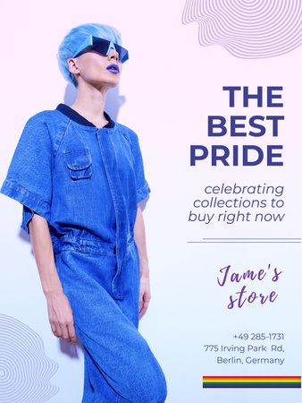 Pride Poster US – шаблон для дизайна