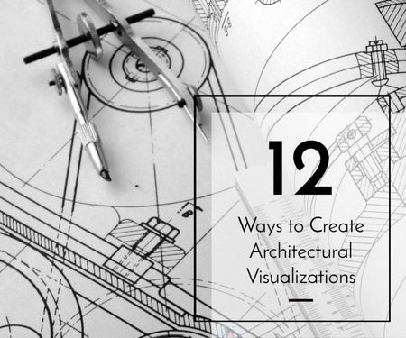 Навчальні курси для архітекторів з візуалізації Medium Rectangle – шаблон для дизайну