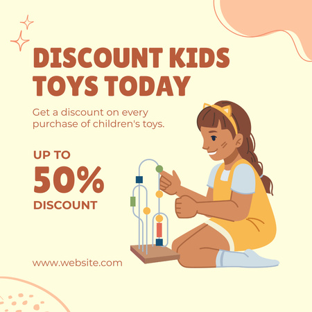 Platilla de diseño Child Toys Shop Instagram