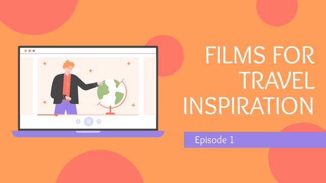 Travel Inspiration Films Youtube Thumbnail – шаблон для дизайну