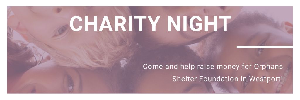 Corporate Charity Night Email header Modelo de Design